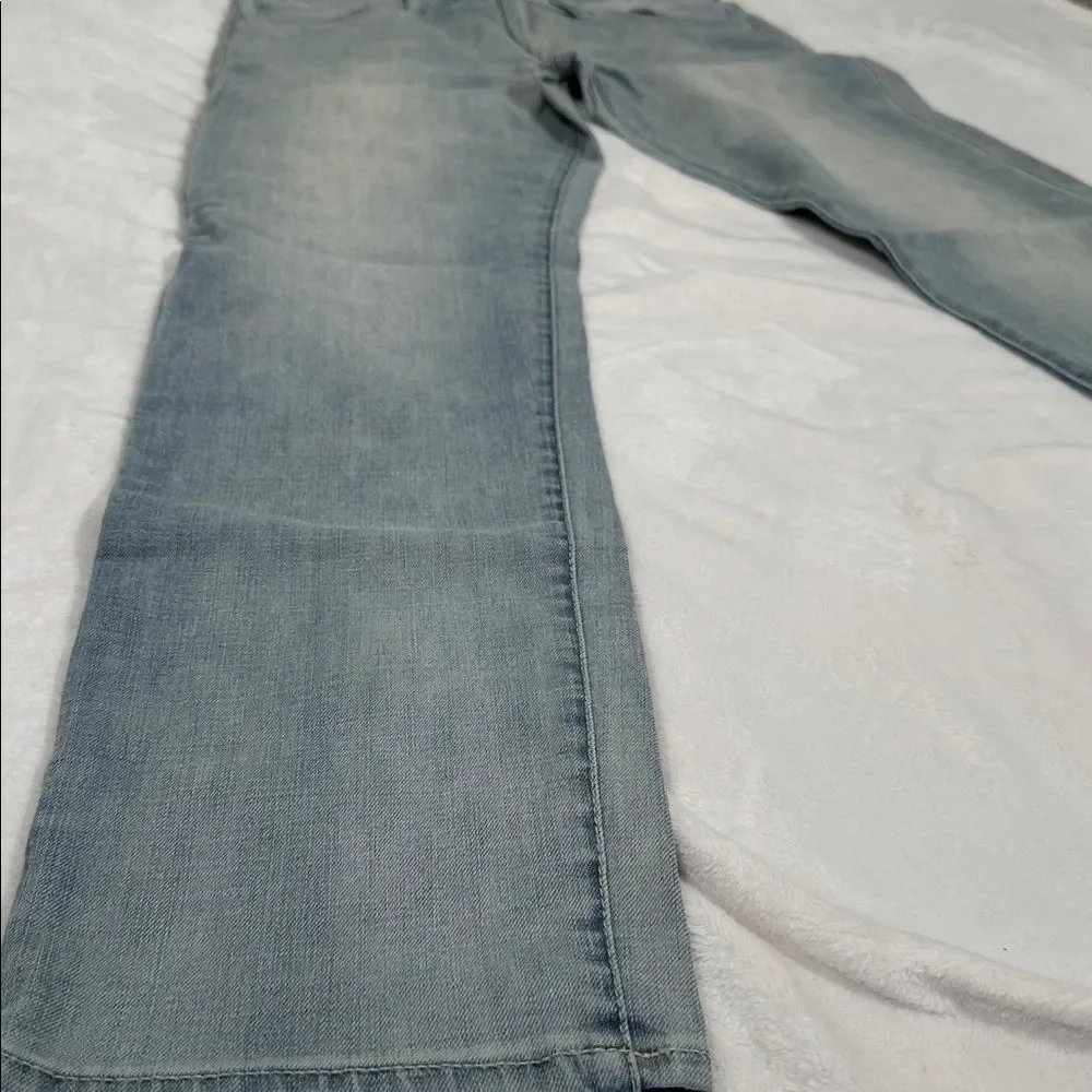 Armani Exchange Straight Leg Light Blue Jeans